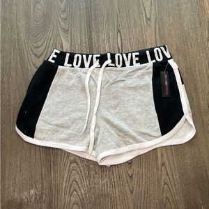 NWT Love Streak Womens Cotton Track Gym Shorts Size 1X